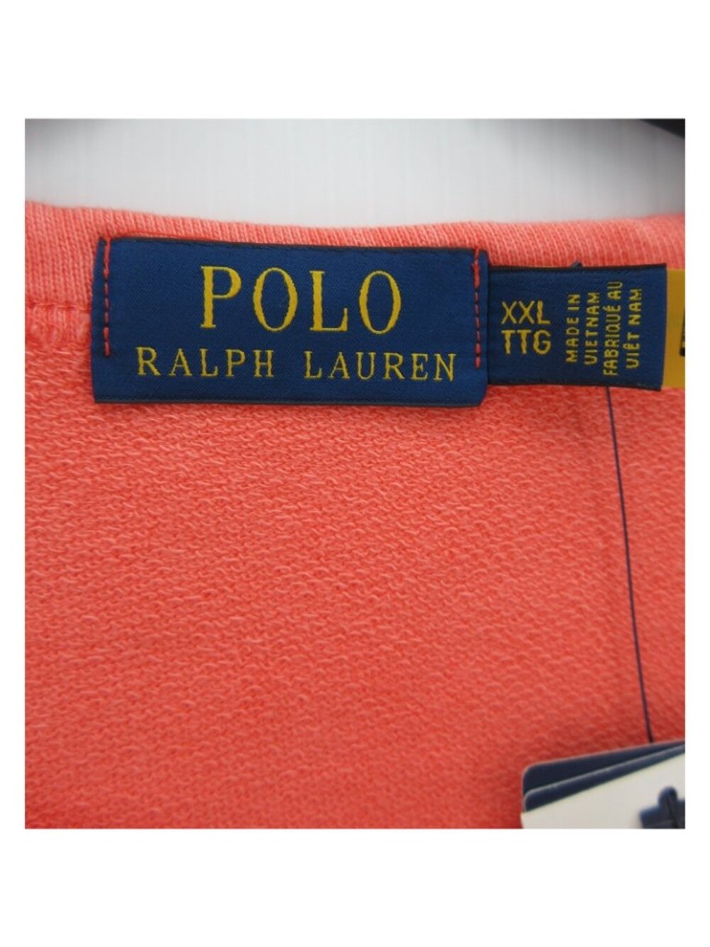 Polo Ralph Lauren Sweater XXL Pink Pullover Preppy Crewneck Pony Logo - Picture 11 of 13